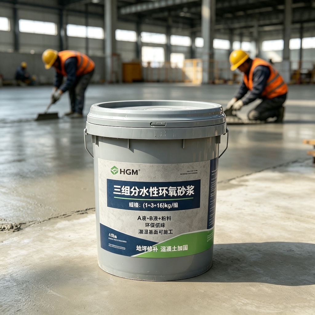景洪三组份水性环氧砂浆